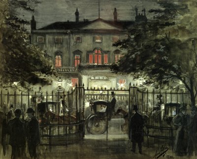 Naval and Military Club, 1896 by Cecil Cutler